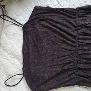Long flowy poke a dot rompers. Large from forever 21
